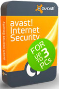 Avast Internet Security (AIS) 3 PC / 1 năm